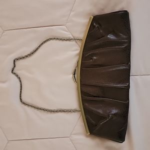 Chinese Laudry brown clutch